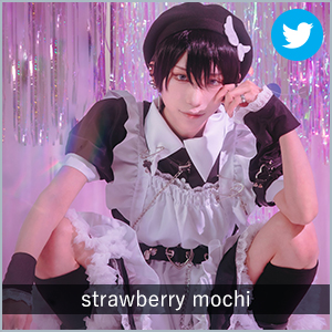 strawberry mochi