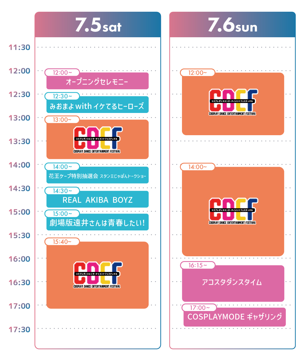 タイムテーブル